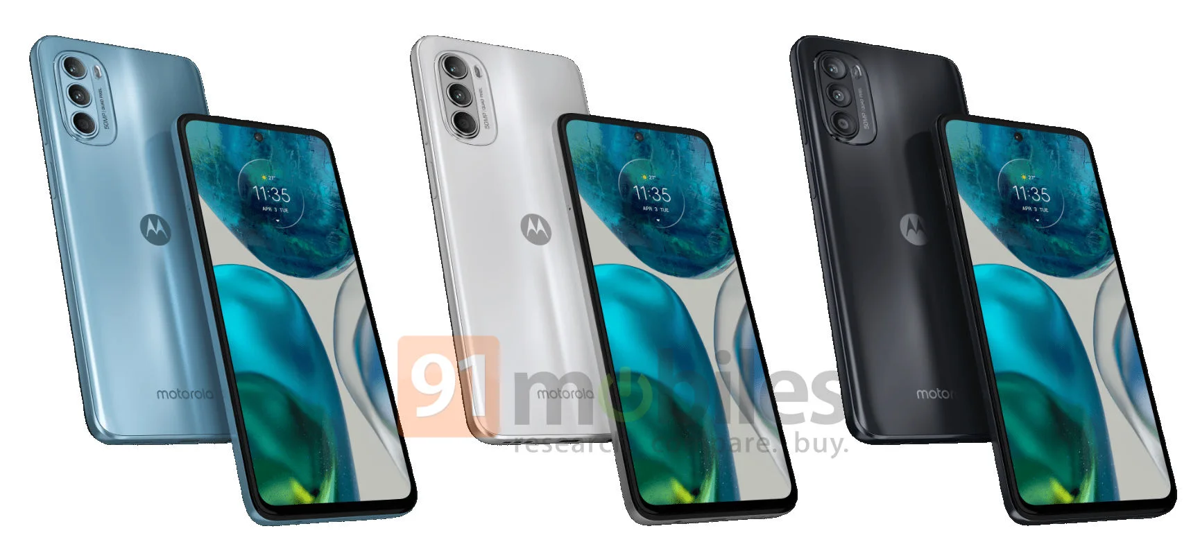 Motorola Moto G52 Leaked Images